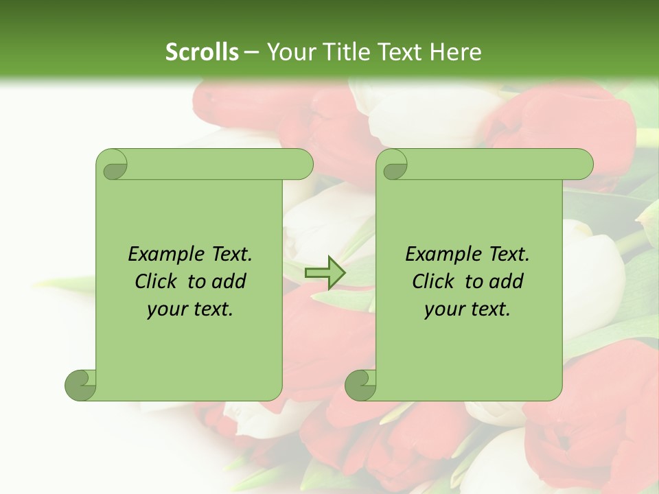 Plant Foliage Romance PowerPoint Template
