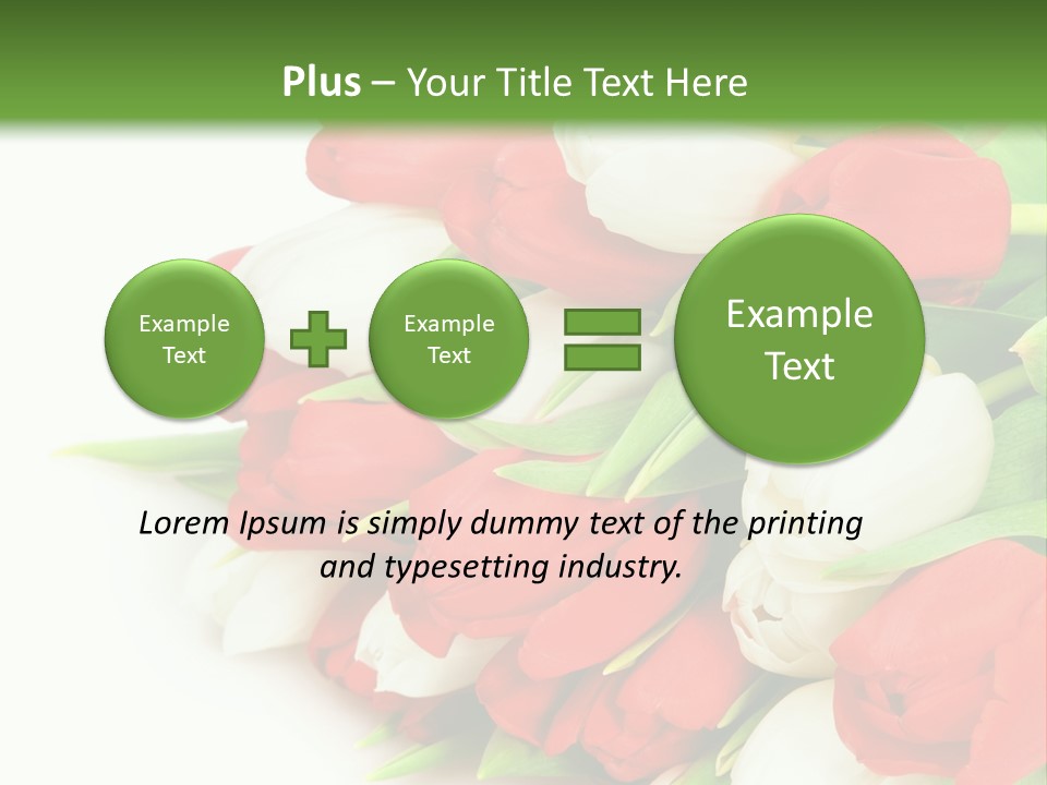 Plant Foliage Romance PowerPoint Template