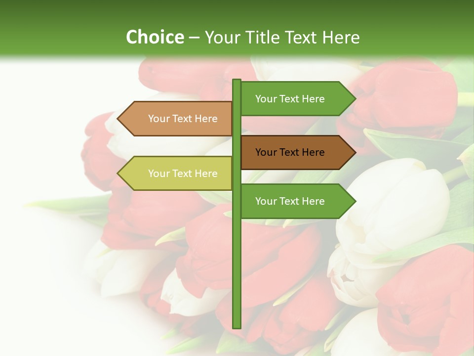 Plant Foliage Romance PowerPoint Template