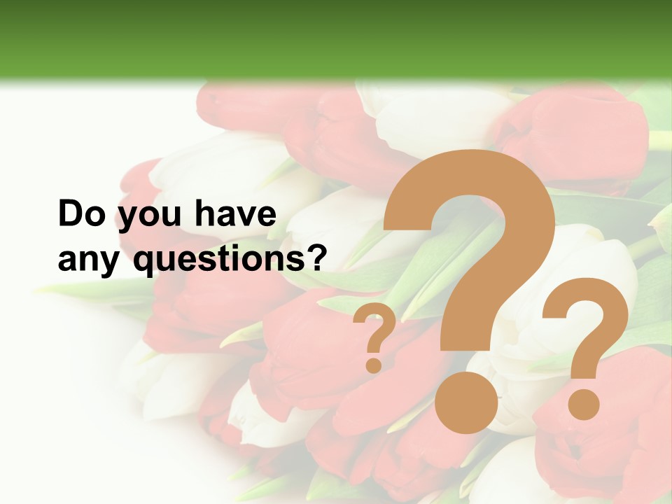 Plant Foliage Romance PowerPoint Template