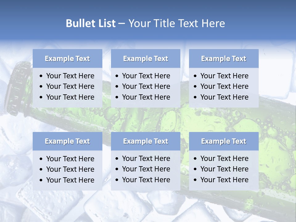 Full Object Alcoholic PowerPoint Template