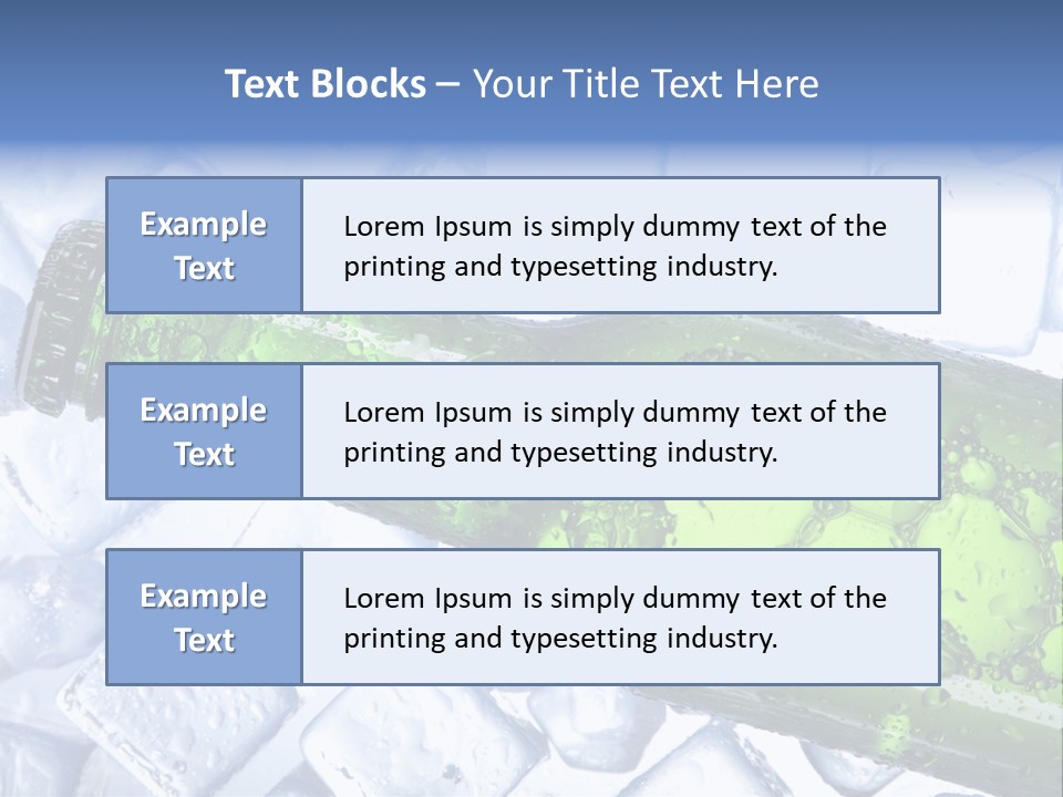 Full Object Alcoholic PowerPoint Template