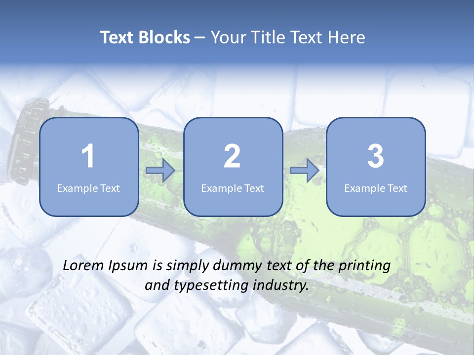 Full Object Alcoholic PowerPoint Template