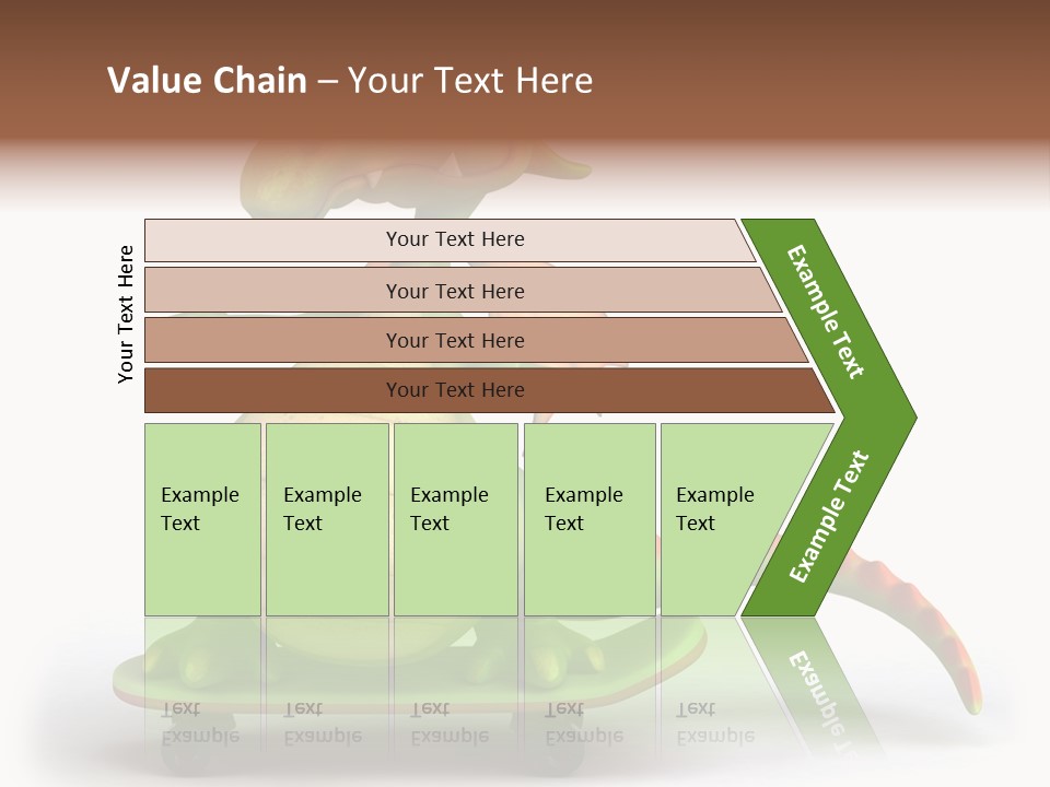 Isolated Dragon Illustration PowerPoint Template