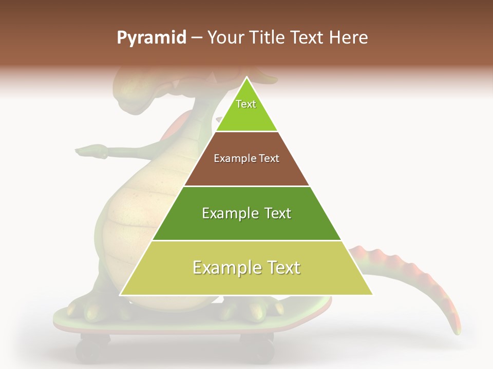 Isolated Dragon Illustration PowerPoint Template