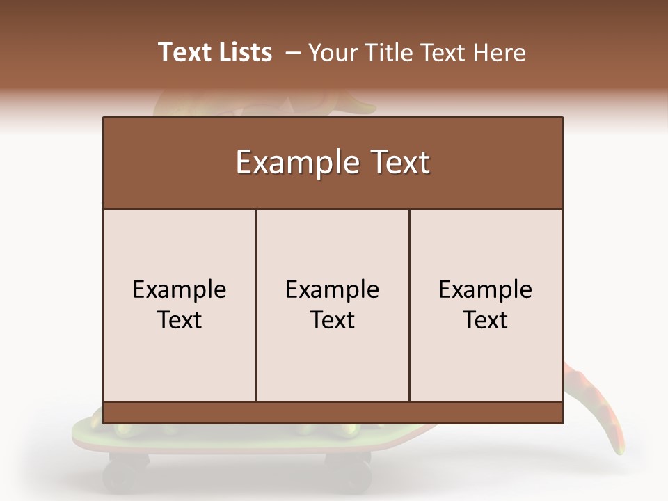 Isolated Dragon Illustration PowerPoint Template