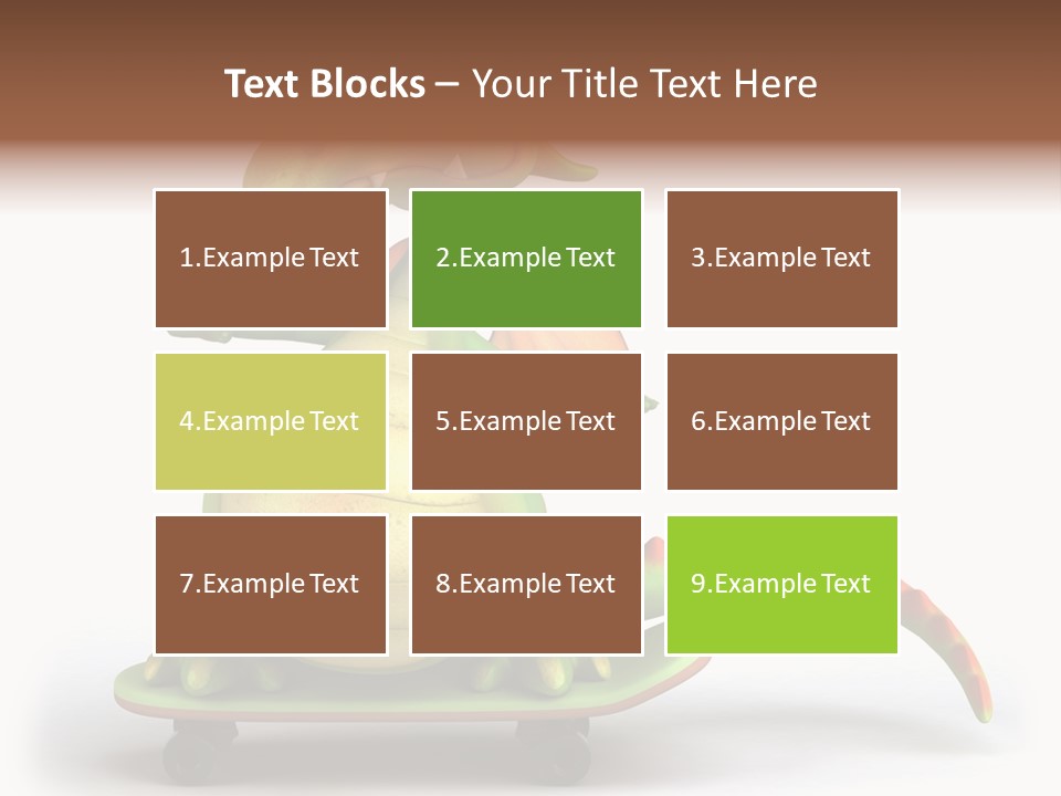 Isolated Dragon Illustration PowerPoint Template