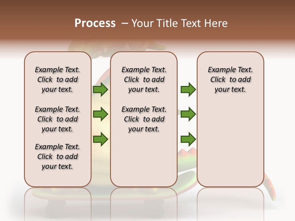 Isolated Dragon Illustration PowerPoint Template