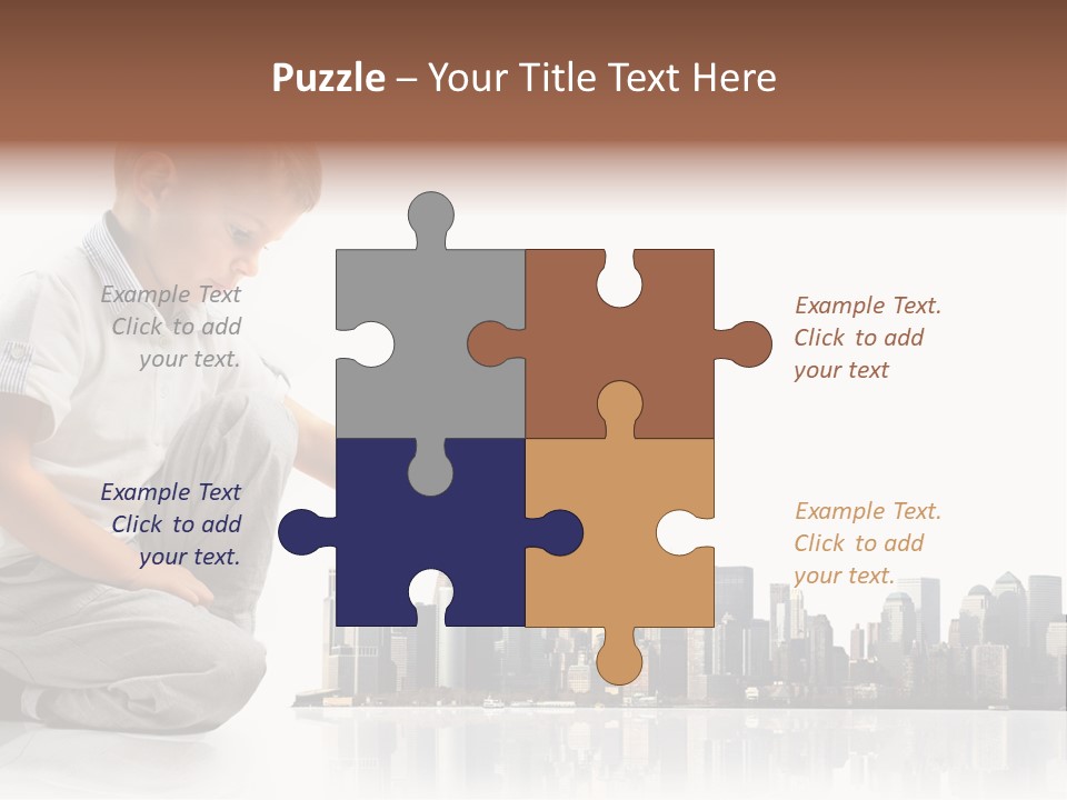 Create Skyline Play PowerPoint Template