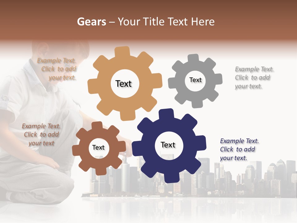 Create Skyline Play PowerPoint Template