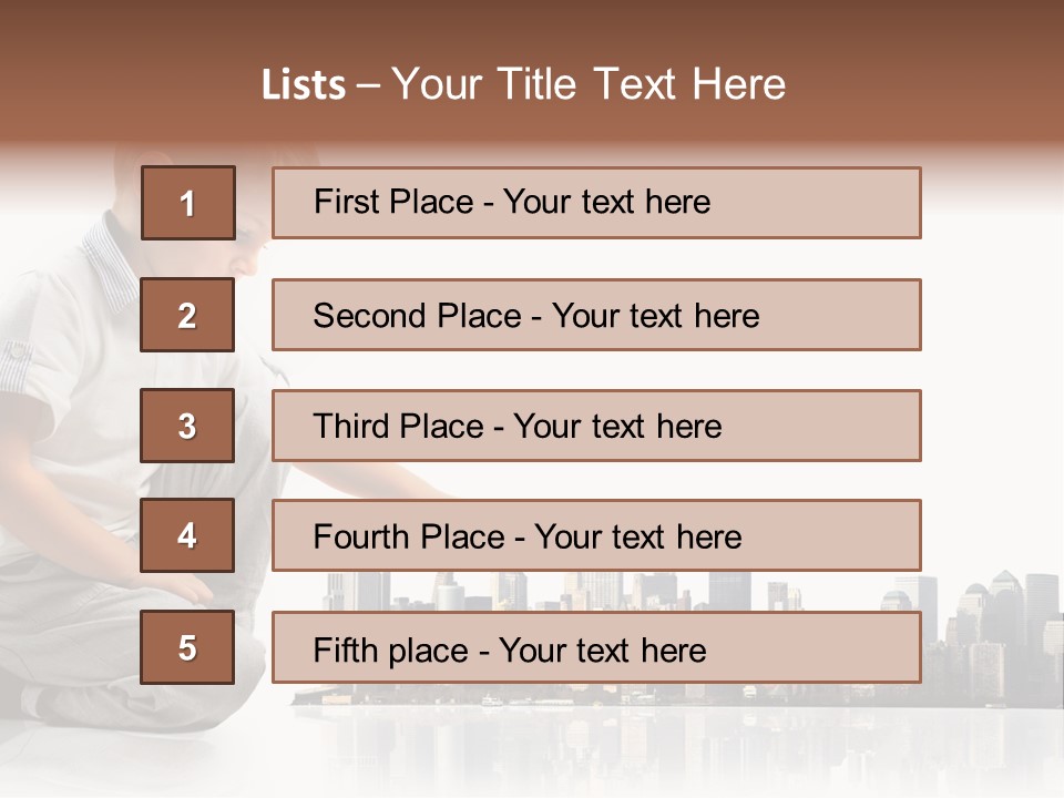 Create Skyline Play PowerPoint Template
