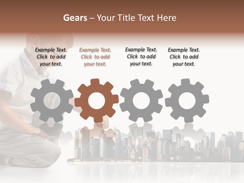 Create Skyline Play PowerPoint Template