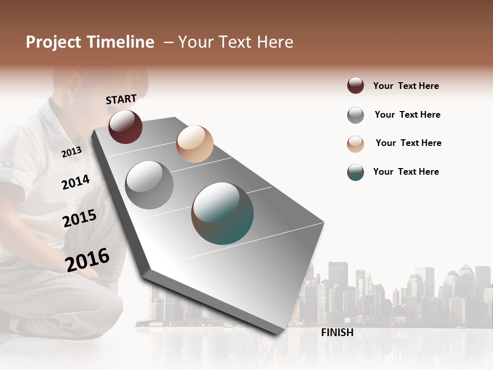 Create Skyline Play PowerPoint Template