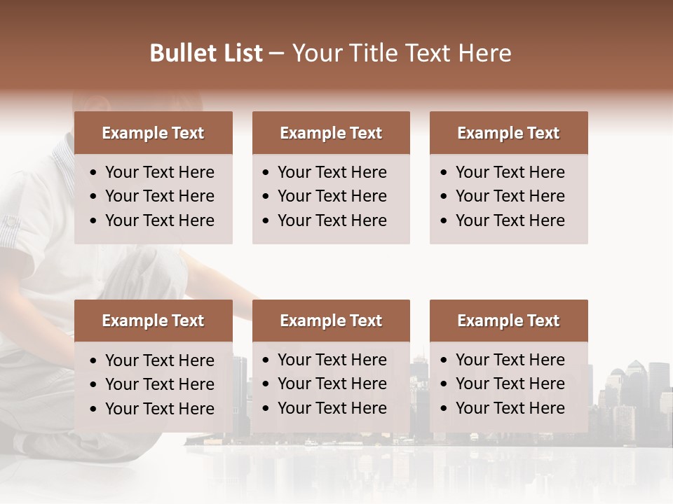 Create Skyline Play PowerPoint Template