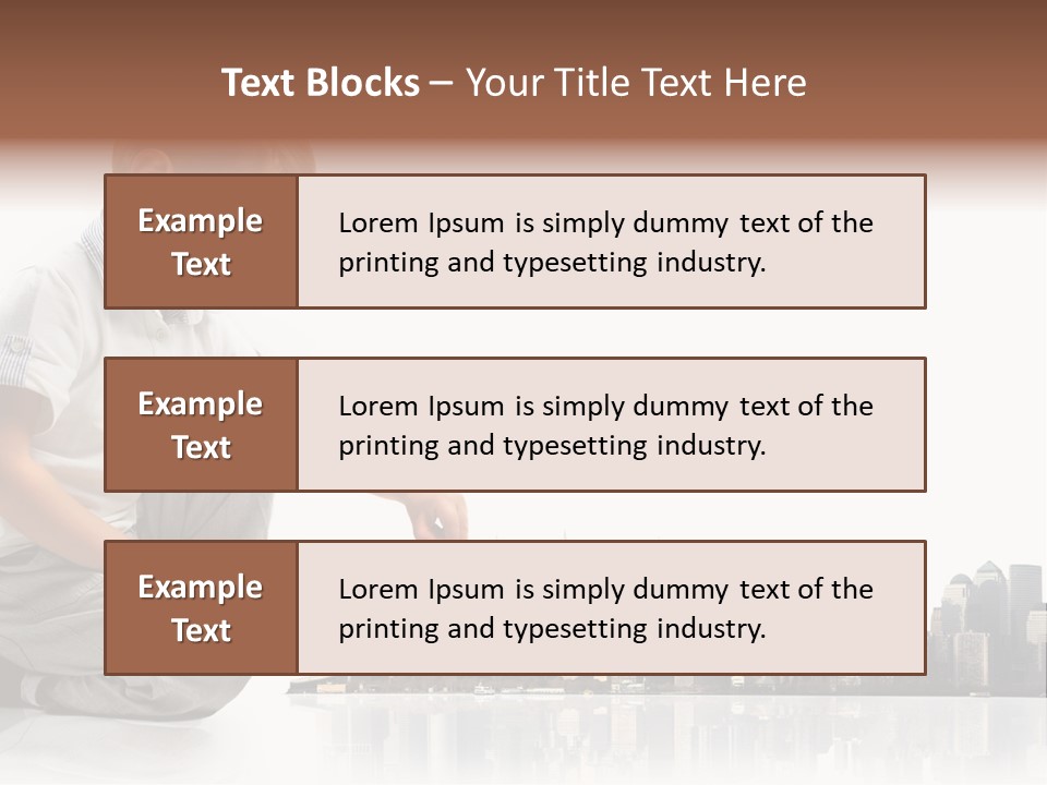Create Skyline Play PowerPoint Template