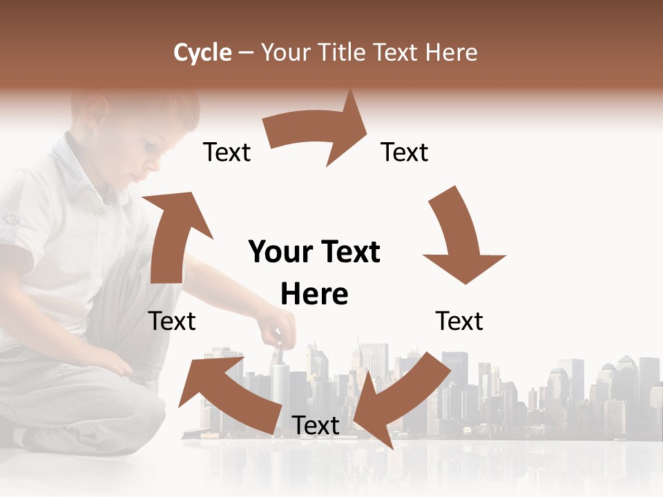 Create Skyline Play PowerPoint Template