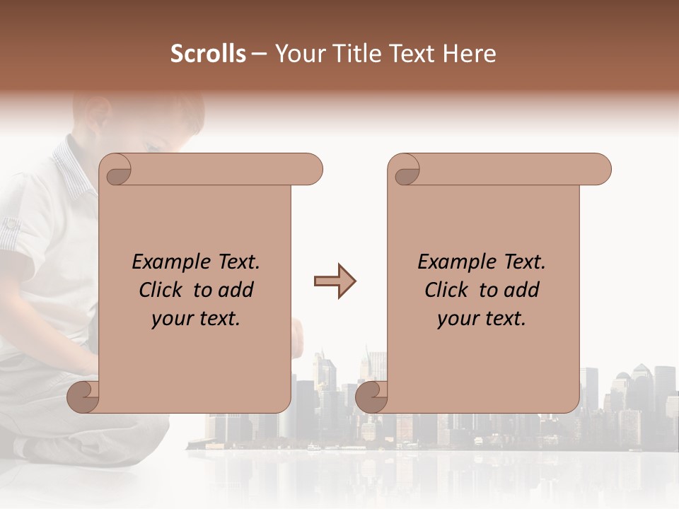 Create Skyline Play PowerPoint Template