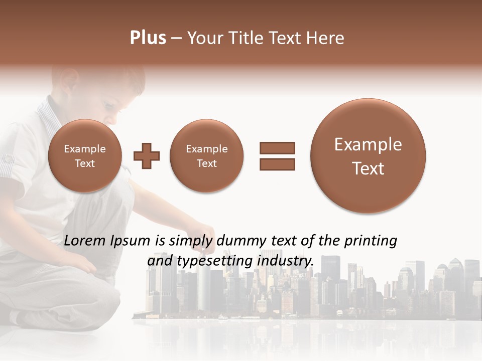Create Skyline Play PowerPoint Template