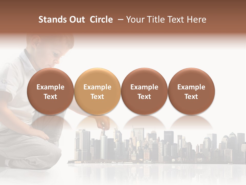 Create Skyline Play PowerPoint Template