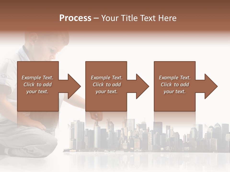 Create Skyline Play PowerPoint Template