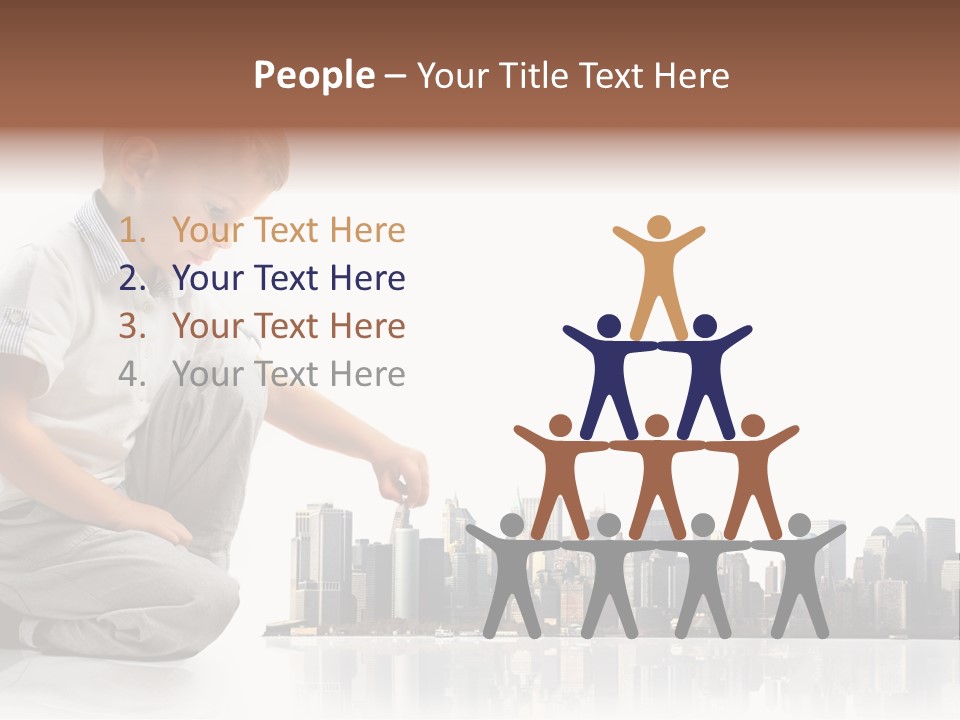 Create Skyline Play PowerPoint Template