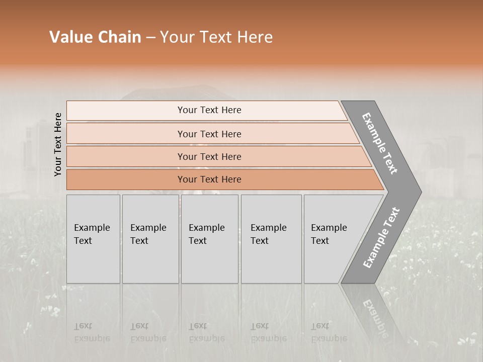 Umbrella Grass Crisis PowerPoint Template