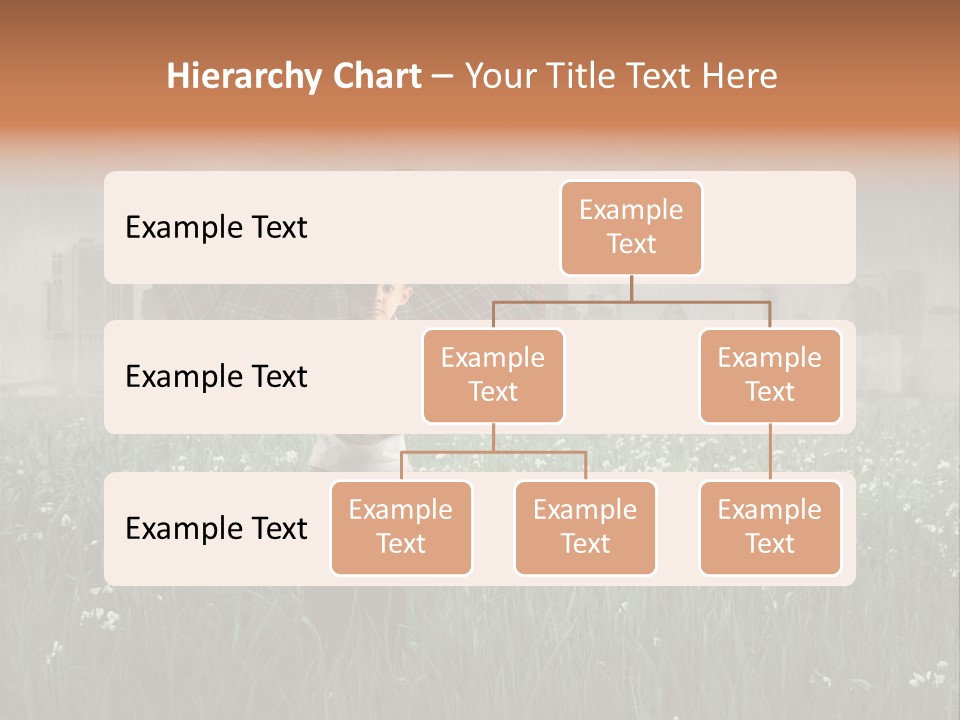 Umbrella Grass Crisis PowerPoint Template
