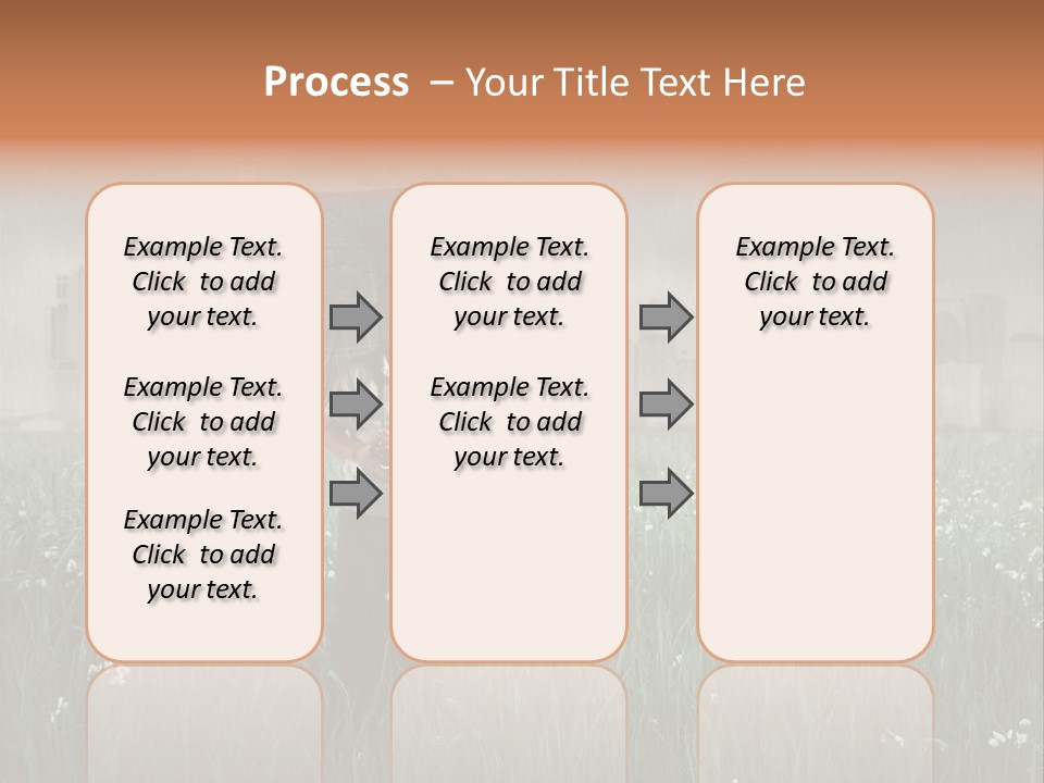 Umbrella Grass Crisis PowerPoint Template