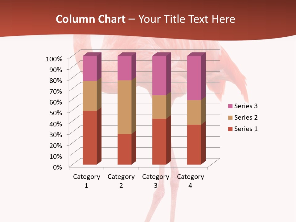 Animal Flamingo Subtropics PowerPoint Template