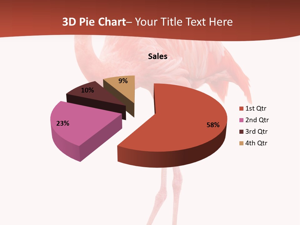 Animal Flamingo Subtropics PowerPoint Template