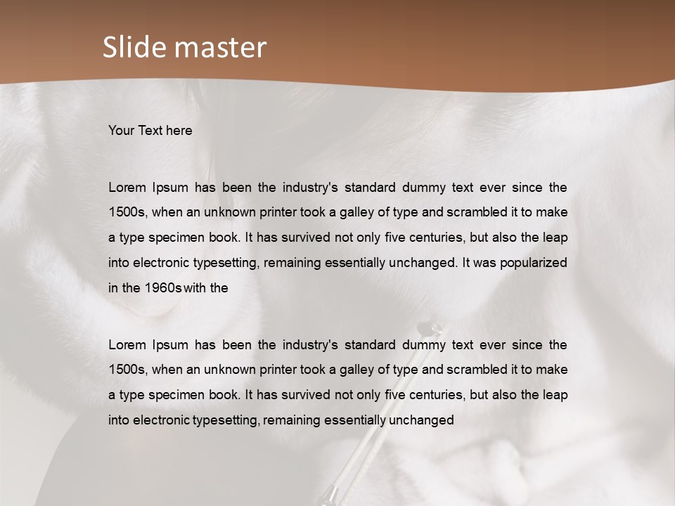 Woman Beauty Beautiful PowerPoint Template