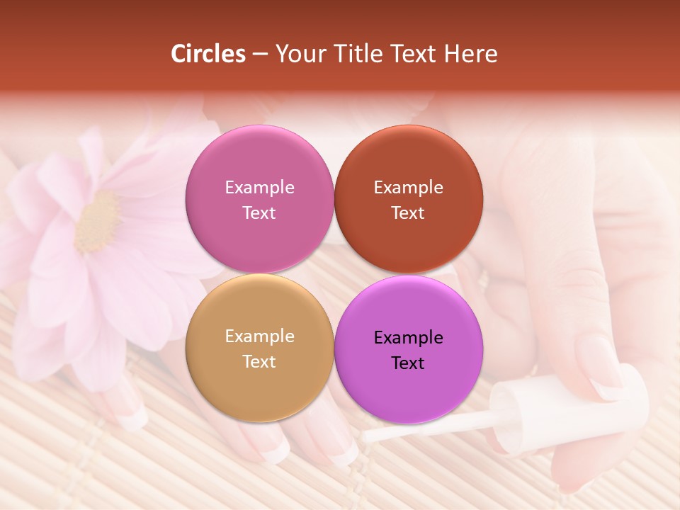 Beauty French Girl PowerPoint Template