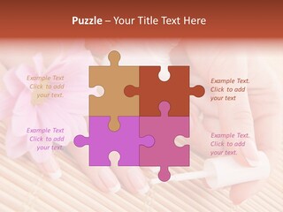 Beauty French Girl PowerPoint Template