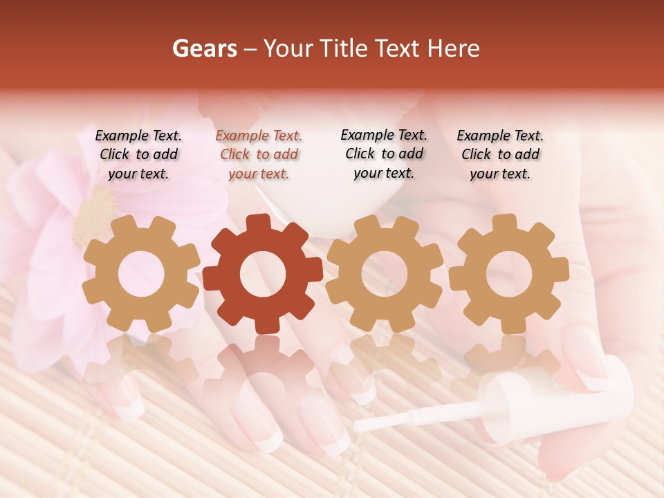 Beauty French Girl PowerPoint Template