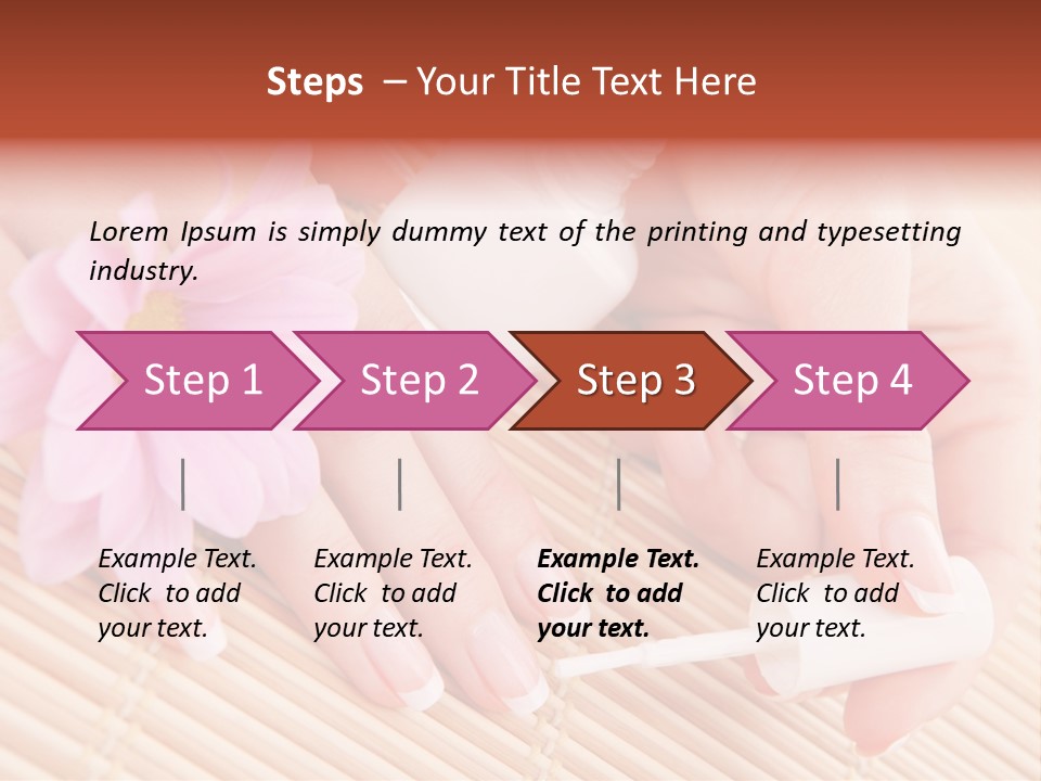 Beauty French Girl PowerPoint Template