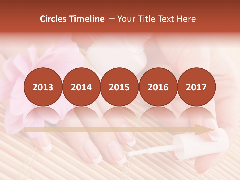 Beauty French Girl PowerPoint Template