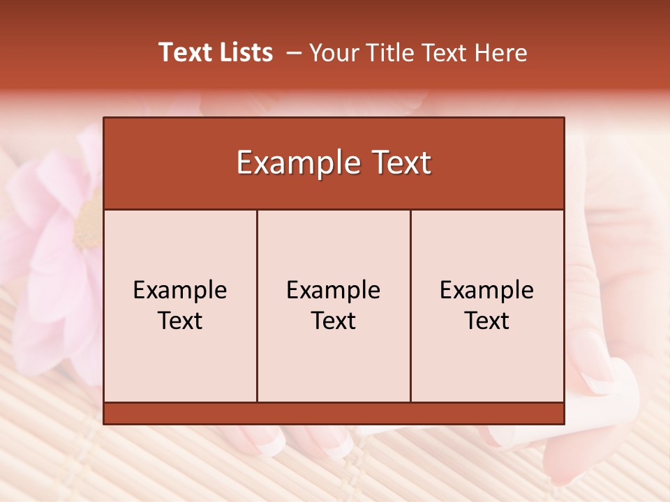 Beauty French Girl PowerPoint Template