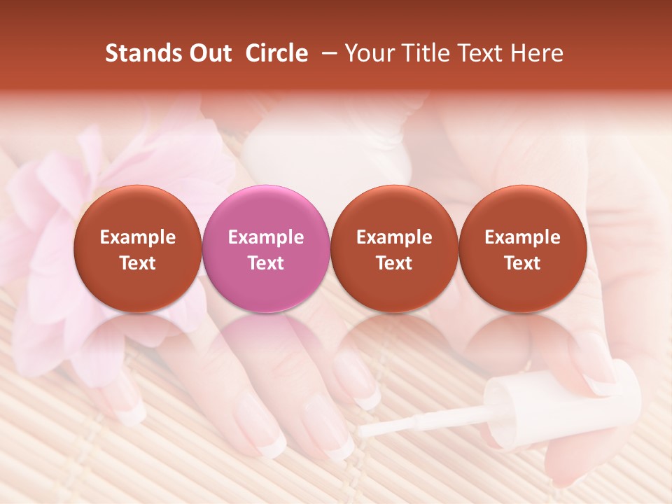 Beauty French Girl PowerPoint Template