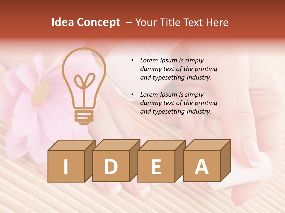 Beauty French Girl PowerPoint Template