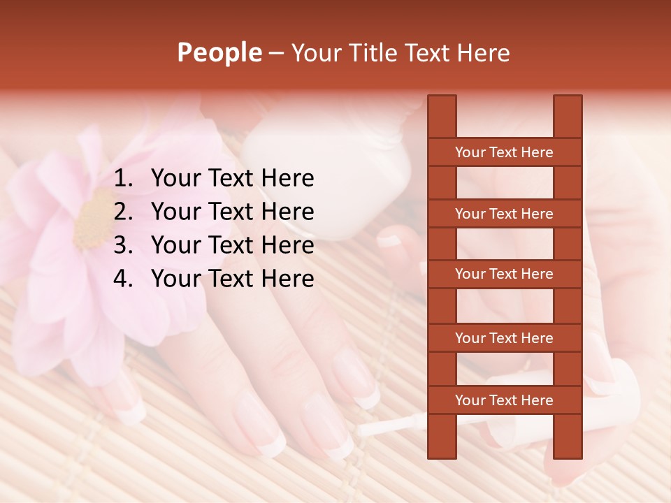 Beauty French Girl PowerPoint Template