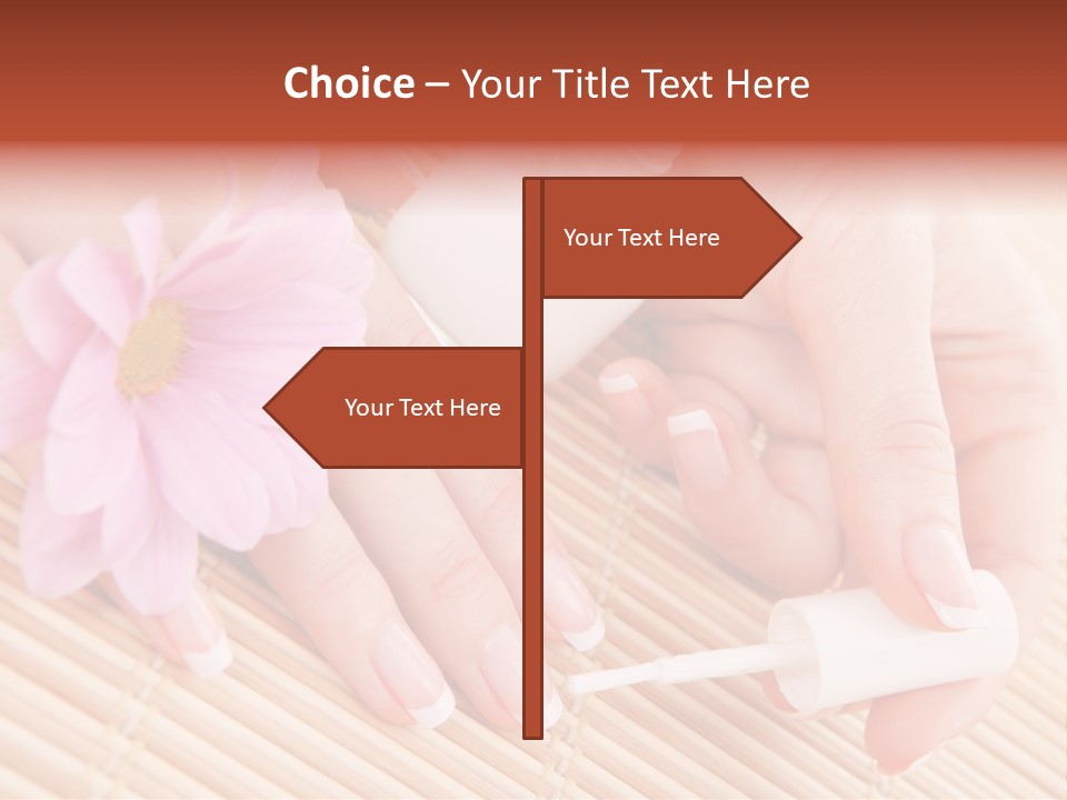 Beauty French Girl PowerPoint Template