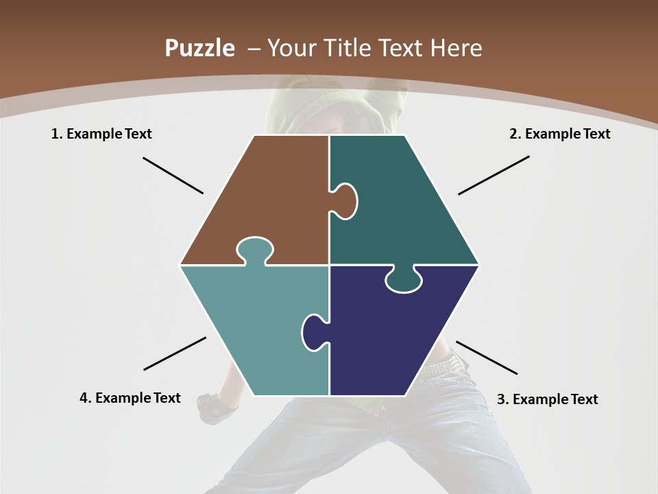 Grace Agility Jump PowerPoint Template