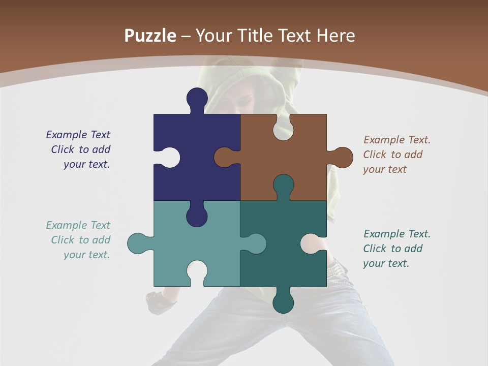 Grace Agility Jump PowerPoint Template