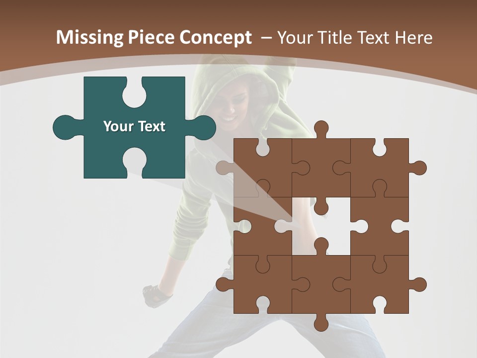 Grace Agility Jump PowerPoint Template