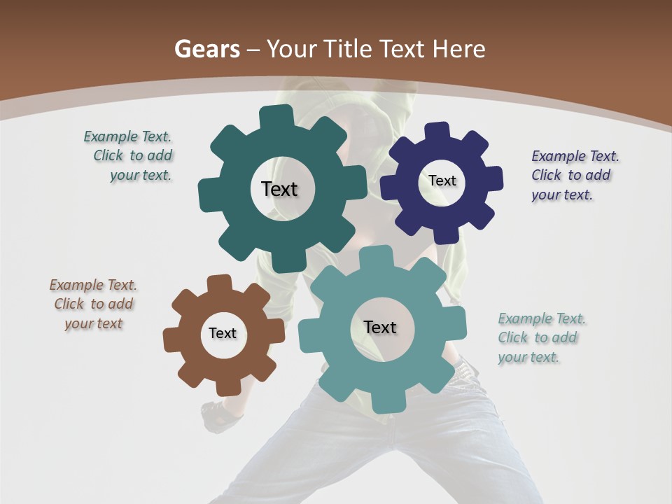Grace Agility Jump PowerPoint Template