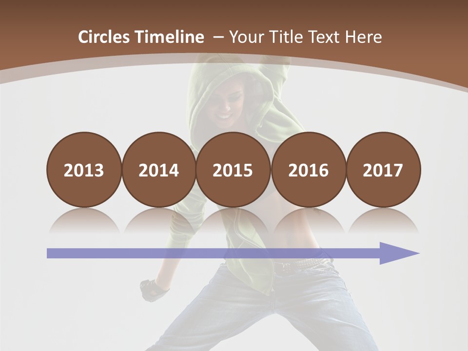 Grace Agility Jump PowerPoint Template