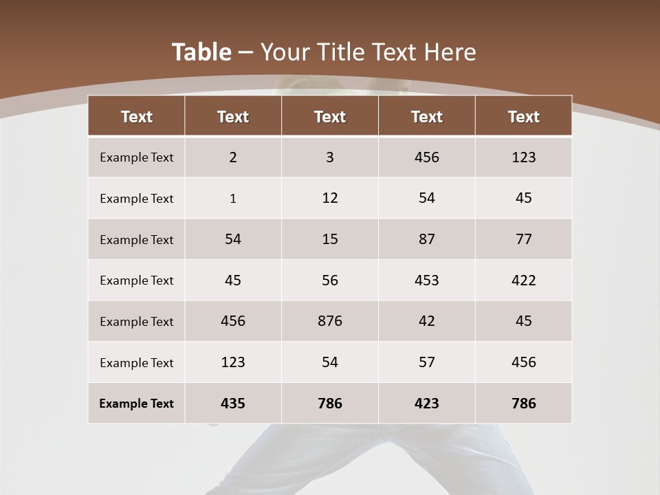 Grace Agility Jump PowerPoint Template