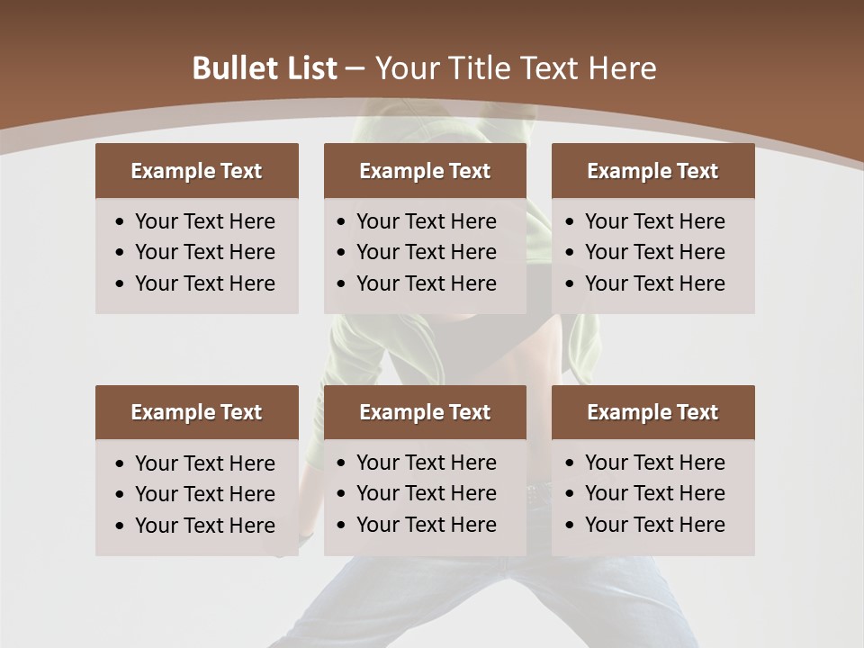 Grace Agility Jump PowerPoint Template