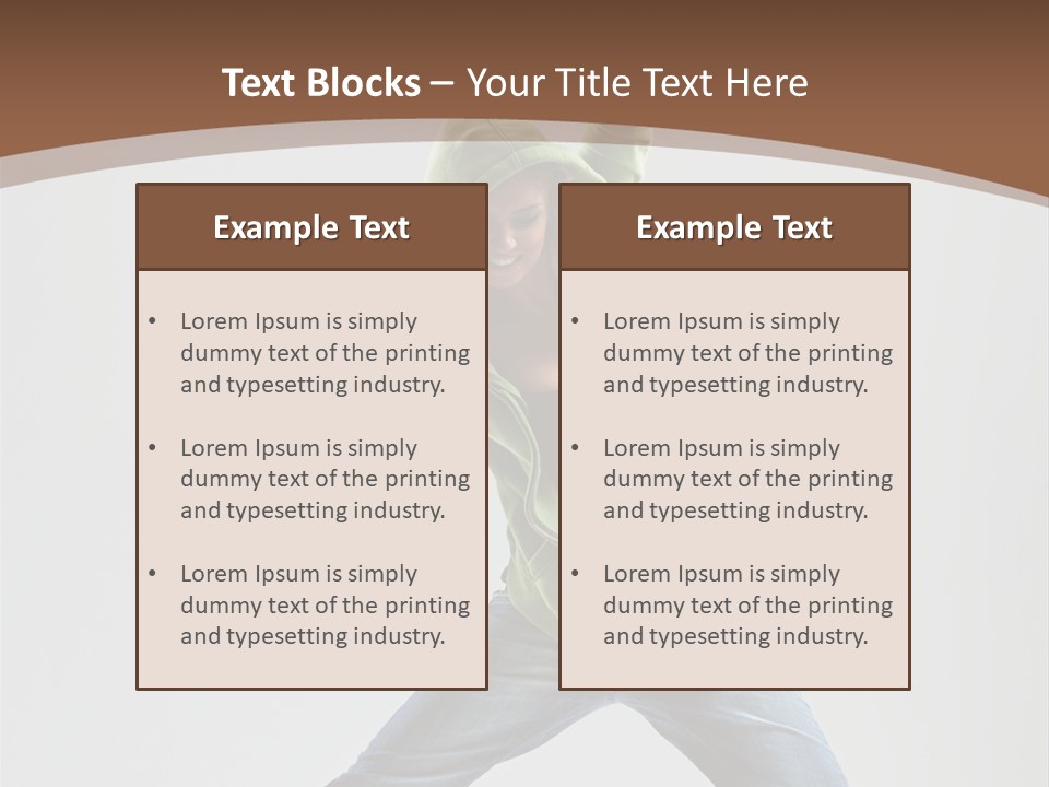 Grace Agility Jump PowerPoint Template