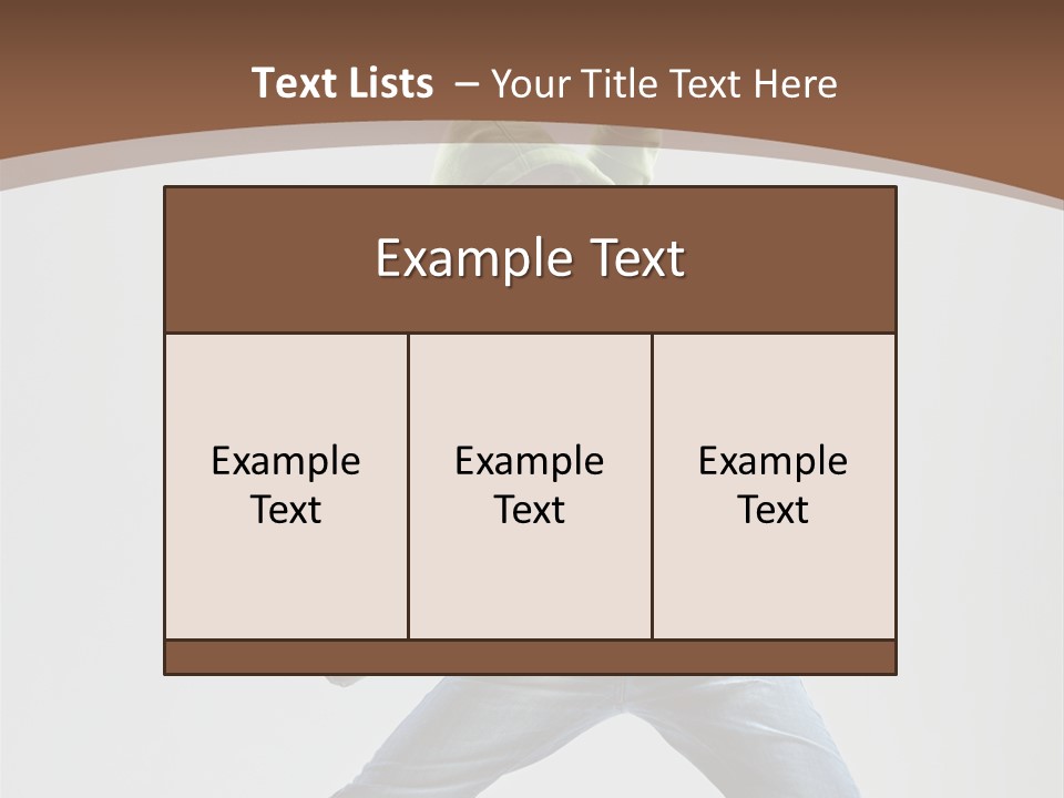 Grace Agility Jump PowerPoint Template
